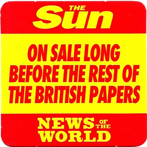 london gl-gb news corp sun 2b (quad180-on sale long-gelbrot)